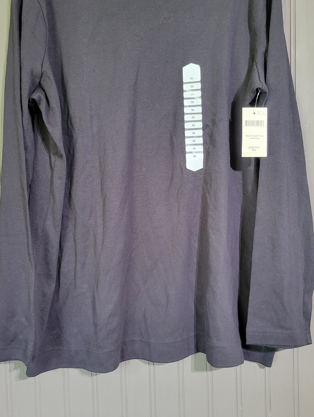 NWT Duluth Trading Co Longtail T Long Sleeve Shirt Crewneck Black Women's 2XL - Picture 4 of 9
